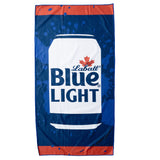 Labatt Blue Light Sublimated Beach Towel